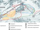 Открыть в полном размере карту горнолыжного курорта Ордино - Аркалис